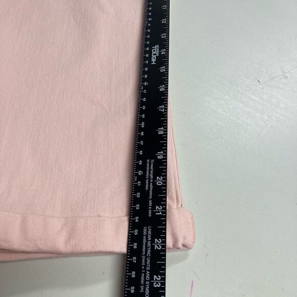 VINTAGE AMERICA BLUES, BOHO Crop, Women’s pink Jeans, Size 14,Stretchy,5 Pocket - Picture 7 of 11